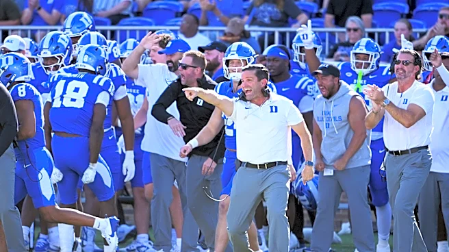 When was the last time Duke football ranked in the top-25?