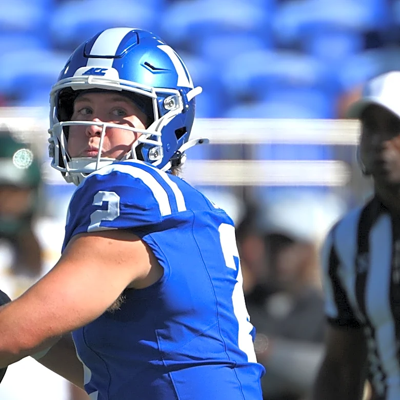 Duke's Walker Eget extremely overlooked in ESPN's Power 4 QB rankings