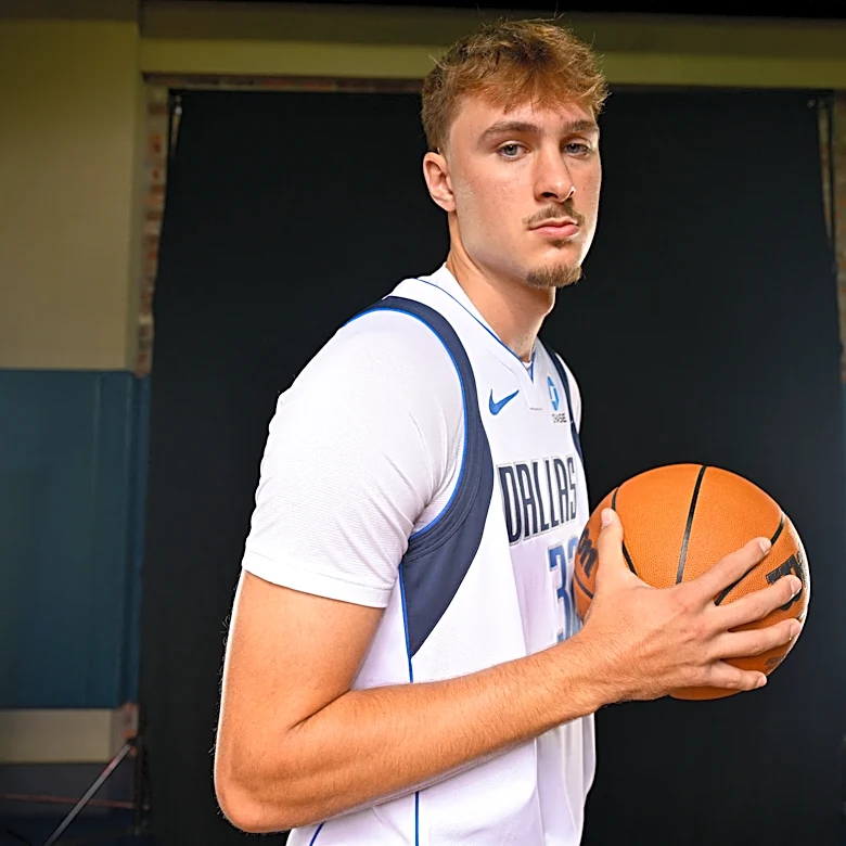 Duke alum Cooper Flagg reveals first signature logo with New Balance