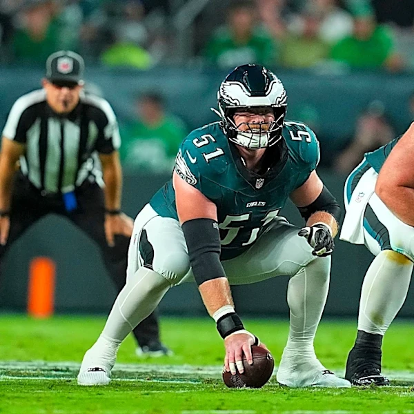 Eagles’ elite offensive line faces one unavoidable question