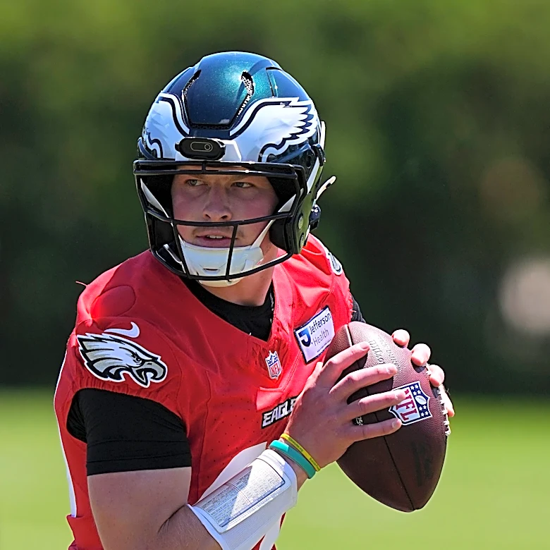 One player on the Eagles' roster bubble at each offensive position