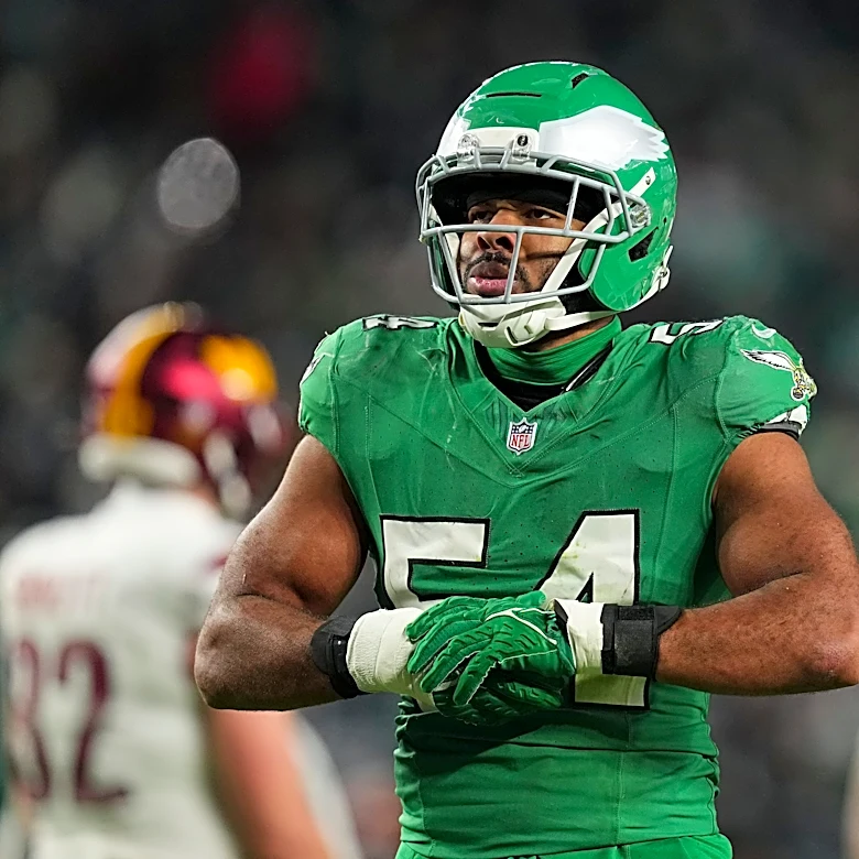 Jeremiah Trotter Jr. earns strongest praise yet from Vic Fangio