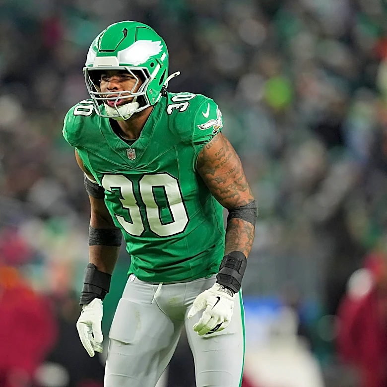 Eagles plan to unleash Jihaad Campbell as an inside blitzer