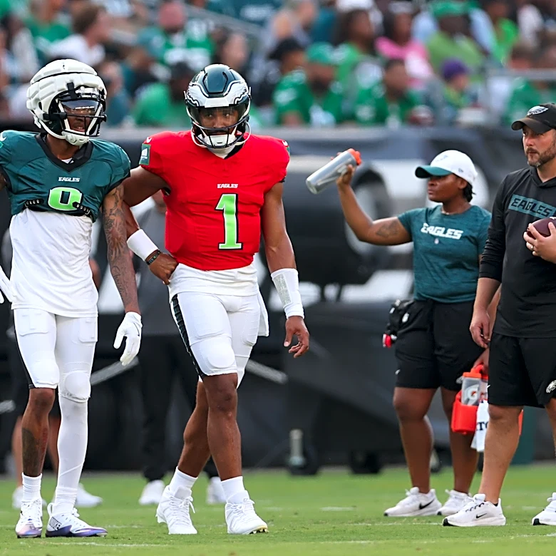 Eagles open training camp practice: Live updates and observations