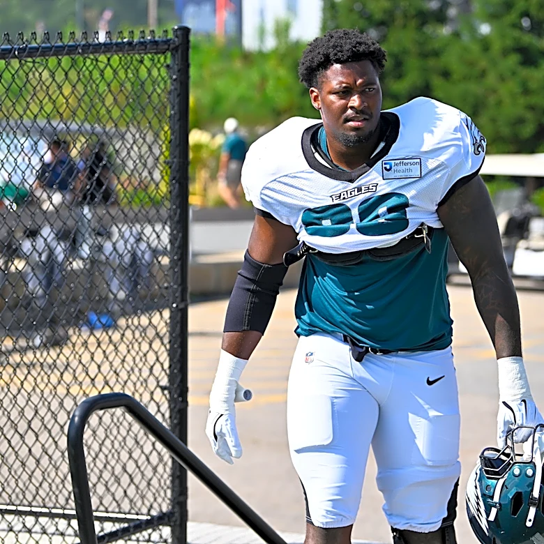 Report: Eagles release defensive tackle Gabe Hall during roster cuts