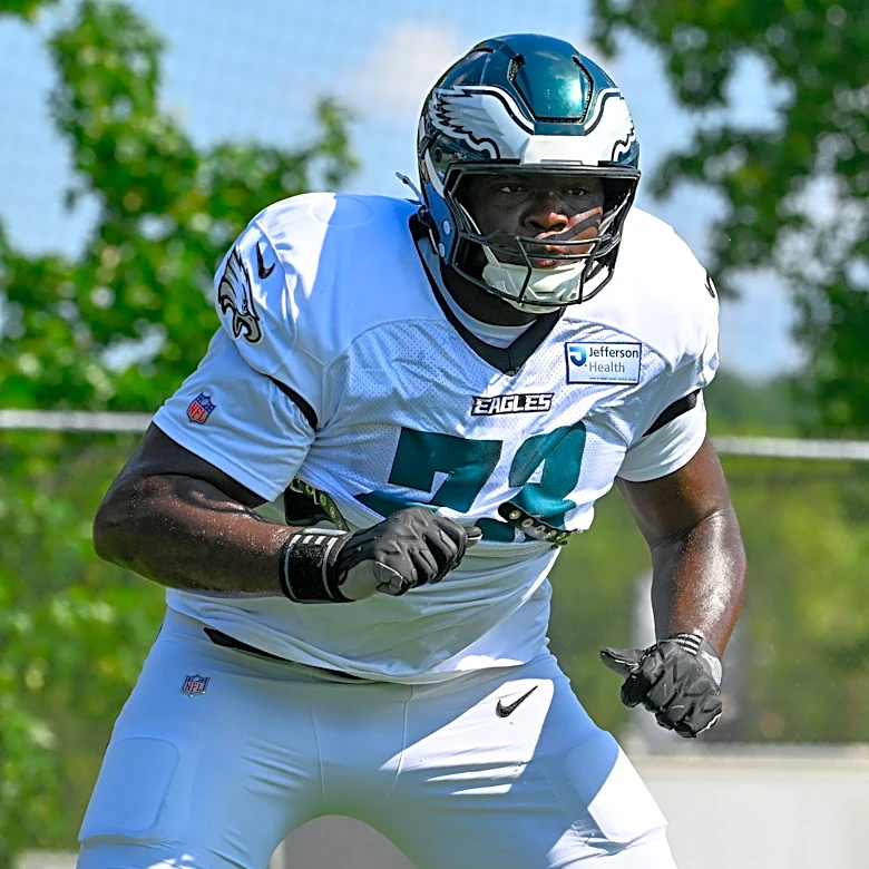 Falcons claim Eagles OT Cameron Williams off waivers