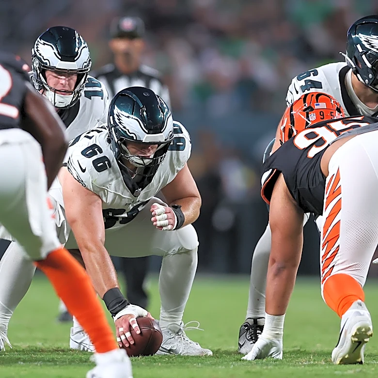 Eagles’ interior offensive line depth eased a major concern
