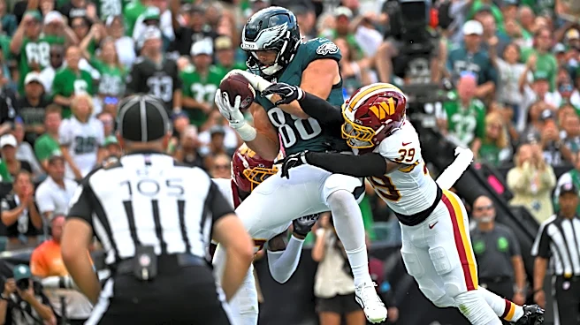 Eagles lead Commanders 14-9 at halftime: Five first-half takeaways