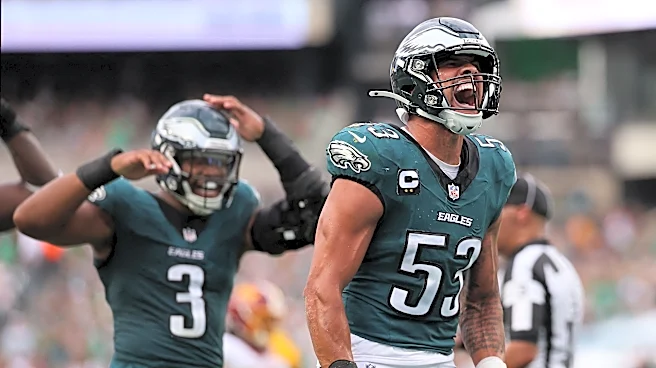 Zack Baun delivers dominant performance in Eagles' win over Commanders