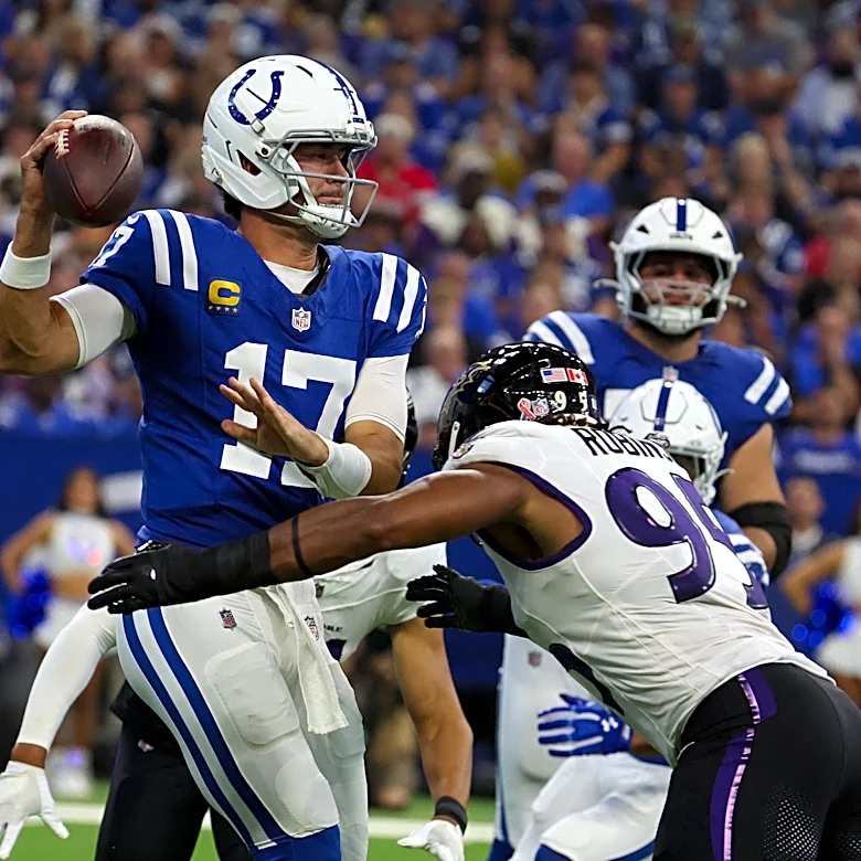 Ravens duo ranked among NFL leaders in quarterback pressures in Week 1