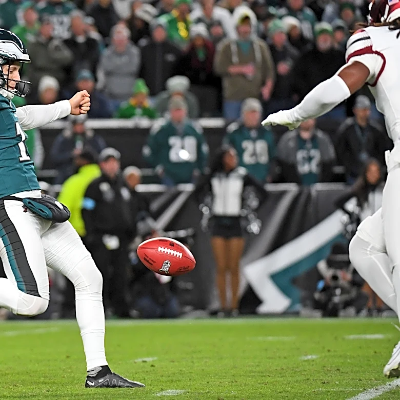 Braden Mann has developed into a key weapon for the Eagles
