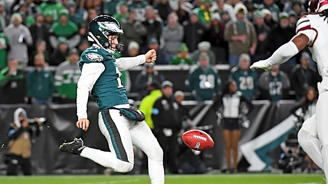Braden Mann has developed into a key weapon for the Eagles