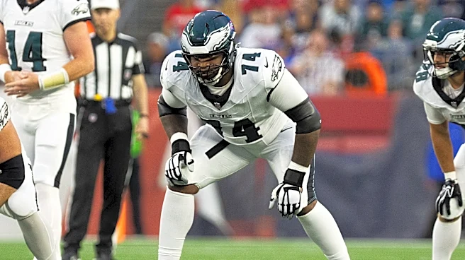 Fred Johnson emerges as a possible option at left guard for Eagles