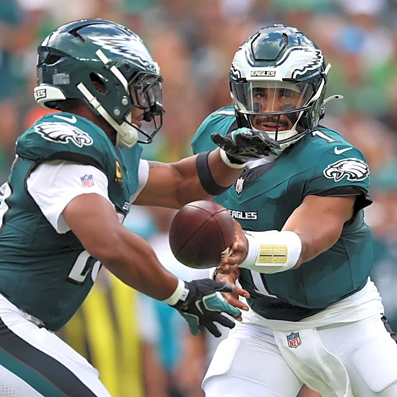 Hurts and Barkley can reach several career milestones in Week 2