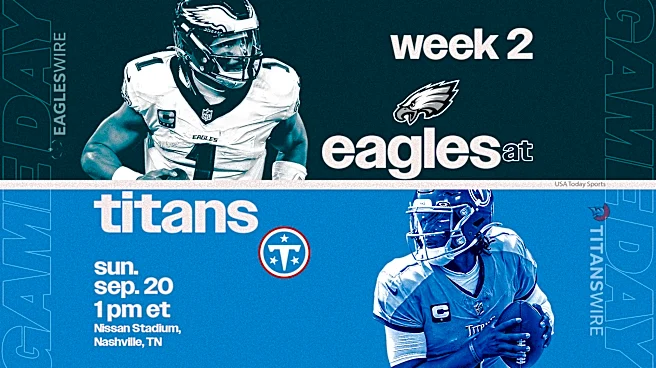 Eagles vs. Titans live updates: Start time, TV channel for NFL Week 2 game