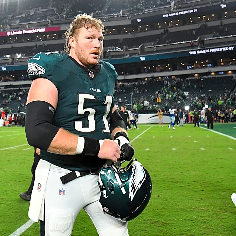 Report: Drew Kendall to start at center as Eagles shift Cam Jurgens to guard