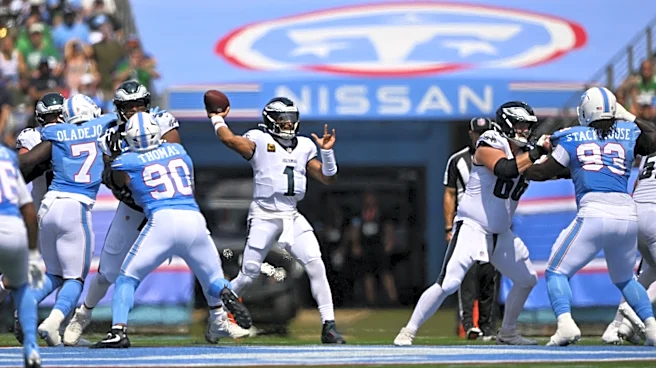 Eagles-Titans analysis: Hurts recovers, defense controls first half