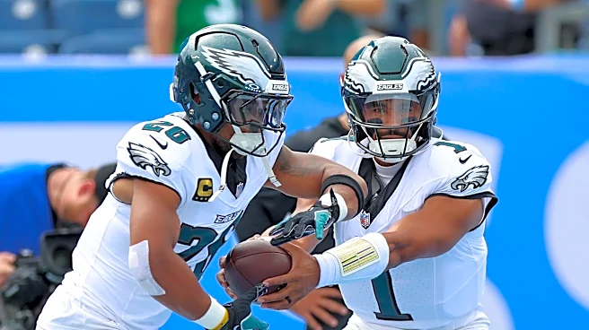 Saquon Barkley is present at Eagles practice ahead of Bears matchup