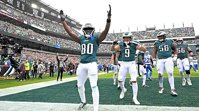 Eagles lead Rams 20-10 at halftime behind Cooper TDs, two takeaways