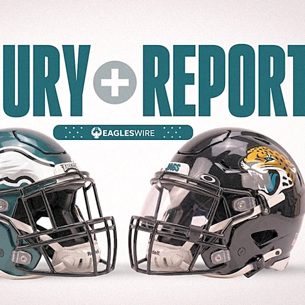 Eagles list 11 players on first injury report following Cam Jurgens trade