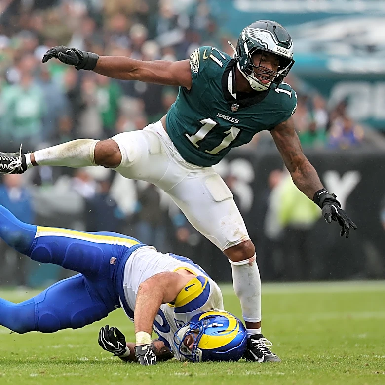 Is Jihaad Campbell playing today? Latest update on Eagles linebacker