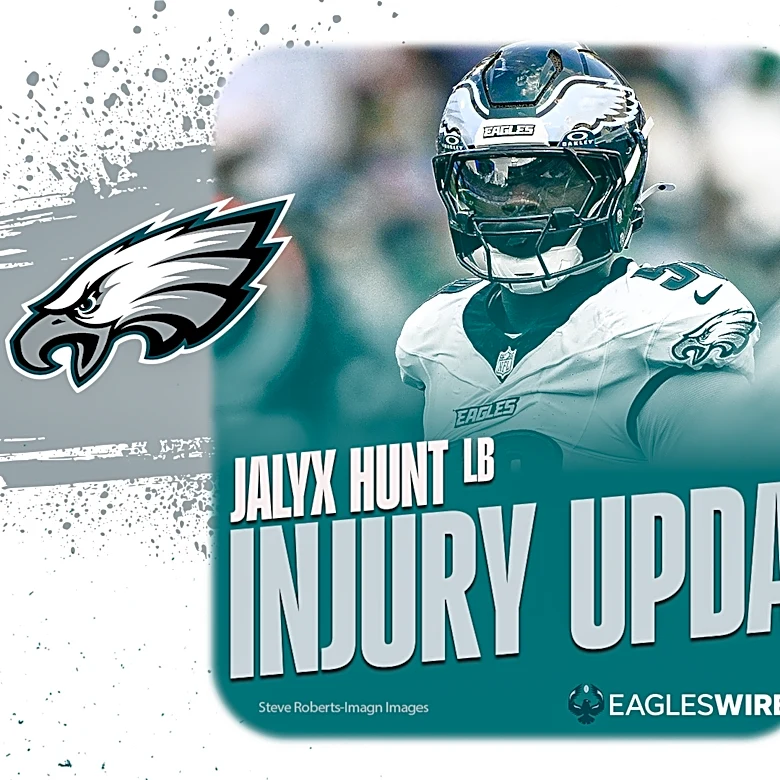 Jalyx Hunt injury leaves Eagles short-handed with Greenard already out
