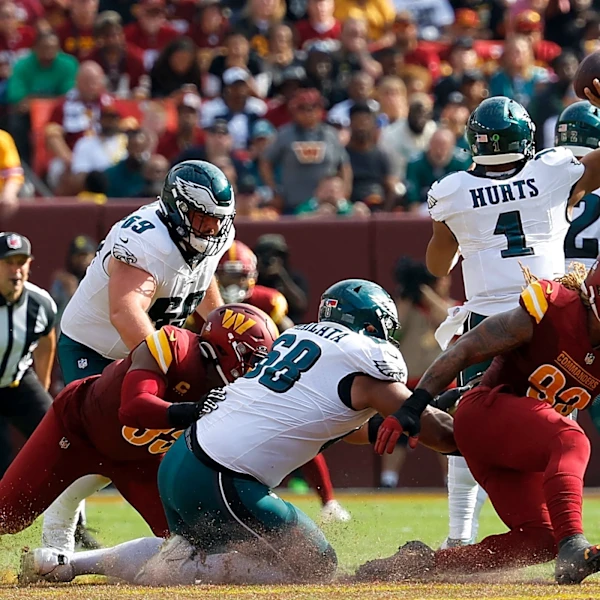Eagles-Commanders could lose NBC prime-time slot amid slow starts