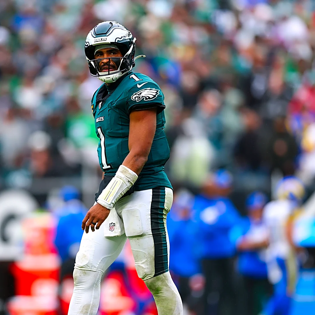 Sean Mannion praises Eagles’ young offensive line after London loss