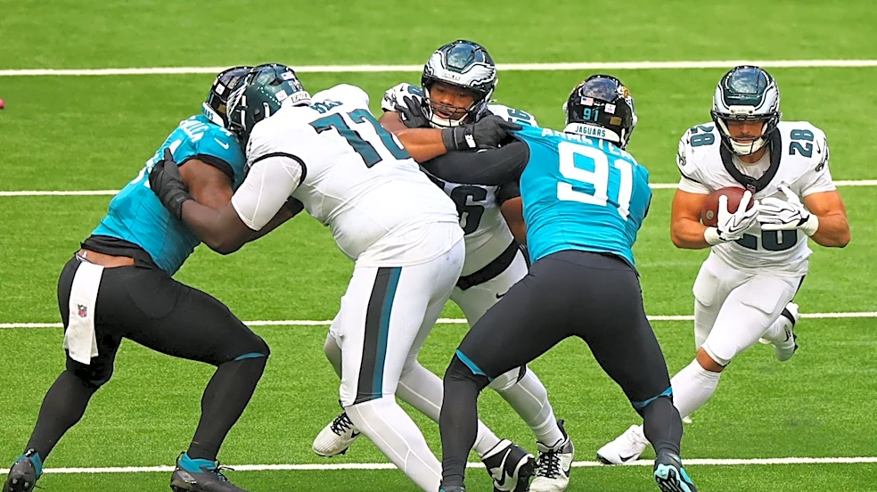 Eagles place Will Shipley on injured reserve to make room for Joe Milton
