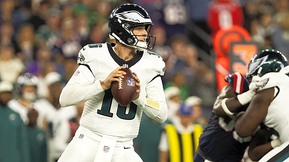 How Tanner McKee matches up with Bryce Young ahead of Eagles-Panthers