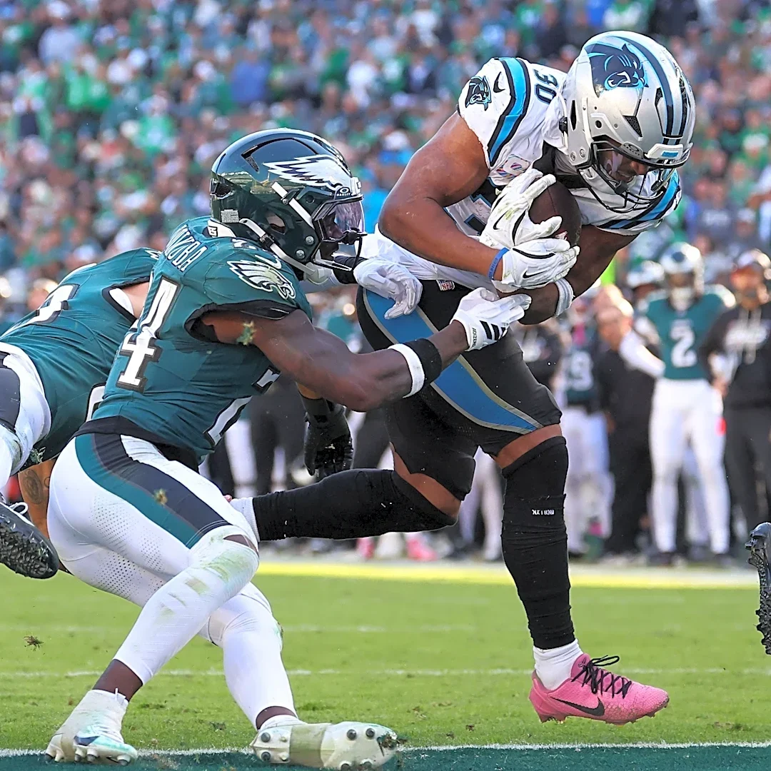 Eagles lose 25-14 to Panthers as injuries and offensive woes mount