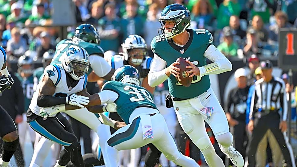 Six games, six points: Eagles’ third-quarter failures persist