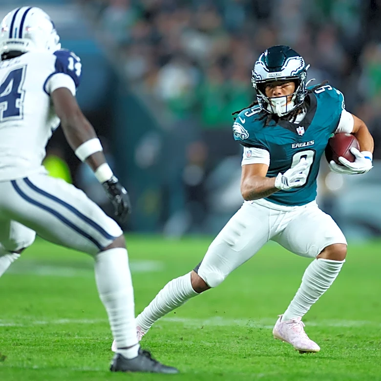 Eagles rookie Makai Lemon delivers breakout game in loss to Cowboys