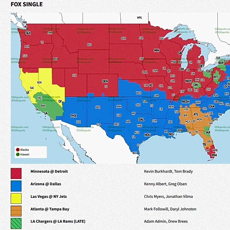 Eagles vs. Commanders TV coverage map: Who will call Week 8 game?