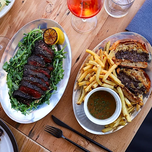 A Popular Pasadena Cafe Expands With a Vibey New Location and French Dip Burger