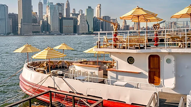 A Former FDNY Fireboat Debuts as a Floating Bar in New York Harbor