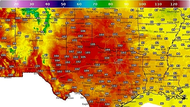 Heat dome builds over Texas as temperatures soar into the triple digits