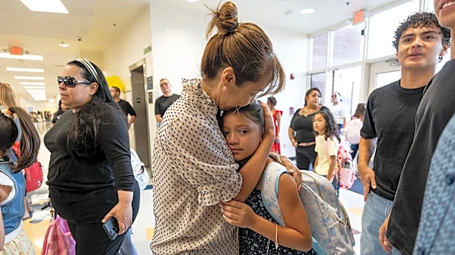 El Paso ISD students head back to class with hugs, tears and hope