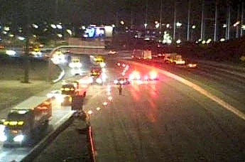 Pedestrian killed on I-10; closure snarls traffic near Downtown El Paso