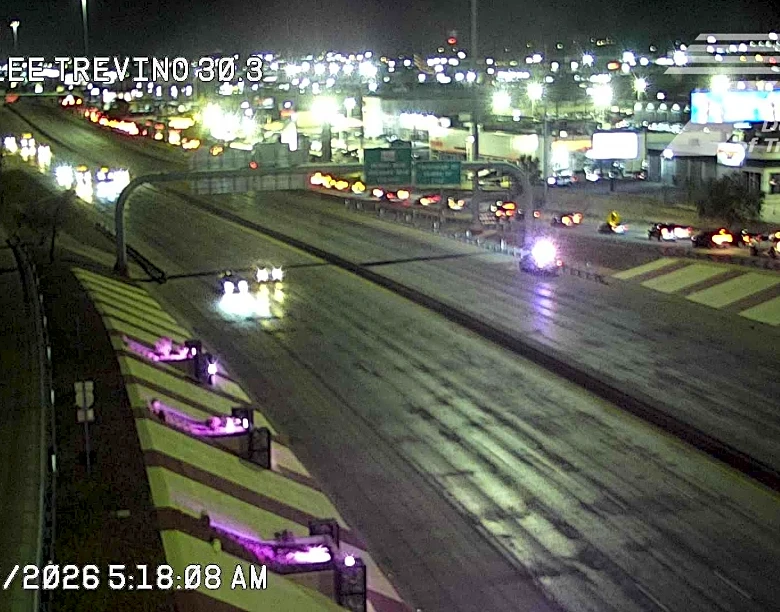 Deadly overnight crash closes I-10 West near Lee Trevino in El Paso