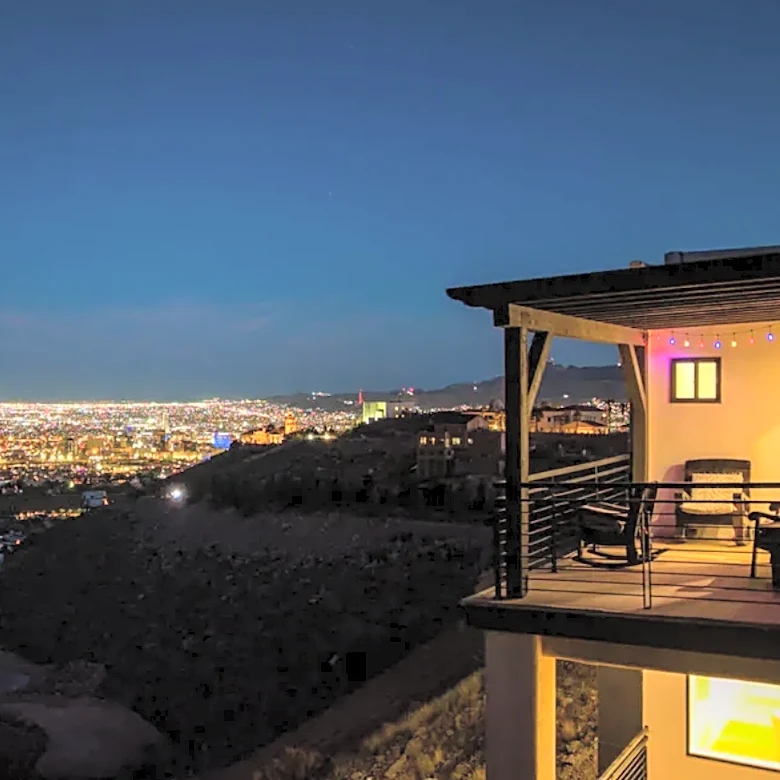 This $2.3M El Paso mansion overlooks a sparkling skyline. Look inside