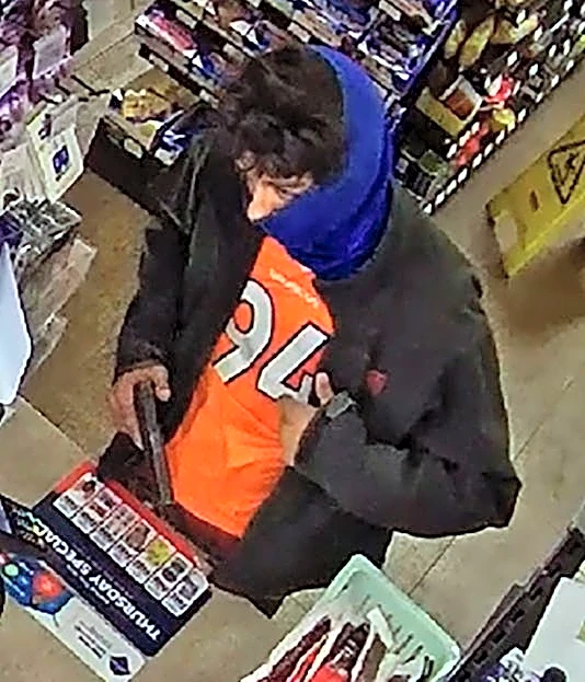 Socorro police seek armed robbery suspect in Denver Broncos jersey