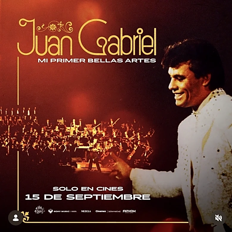 Juan Gabriel's iconic Bellas Artes concert heads to theaters