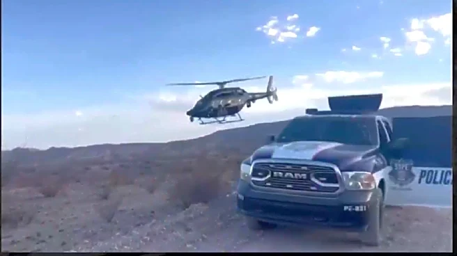 Chihuahua state police helicopter ambushed, officer critically wounded