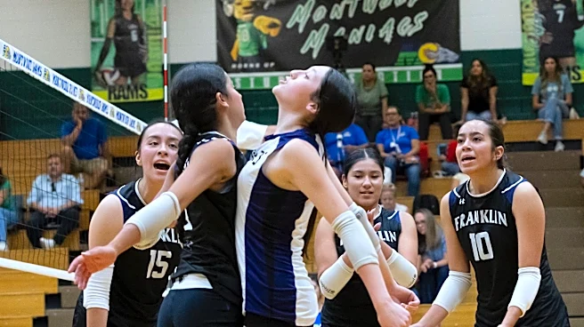 Franklin volleyball impressive on road vs. Montwood