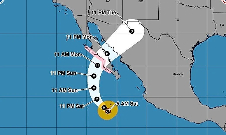 Flood watch in El Paso, New Mexico as Hurricane Polo rain heads to area