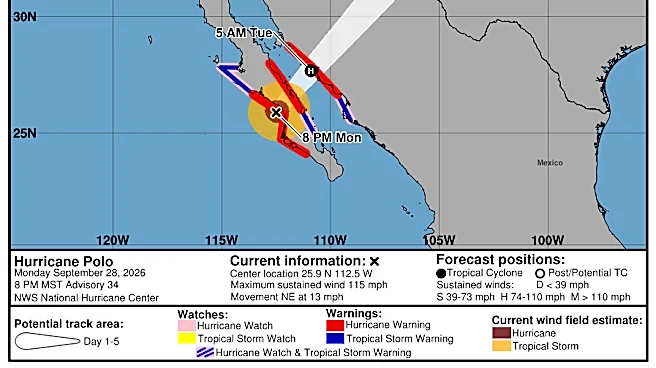 Could a tornado hit El Paso? What to know as Hurricane Polo moves in