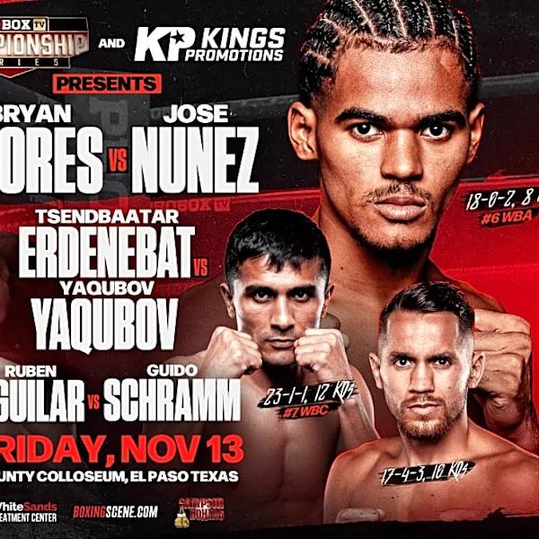 El Paso County Coliseum to host showdown between ranked super lightweights