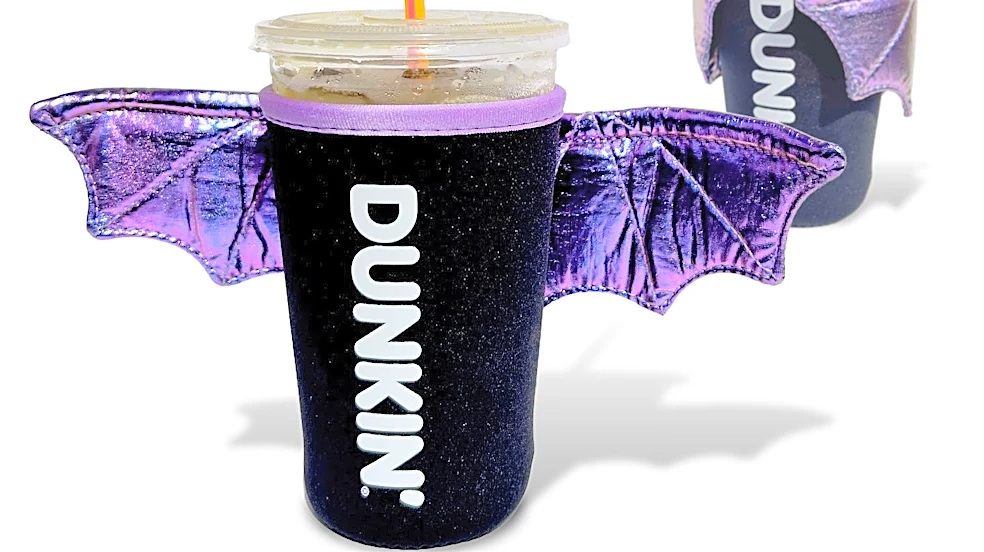 Dunkin' giving out free bat cup sleeve for one day. How to get one