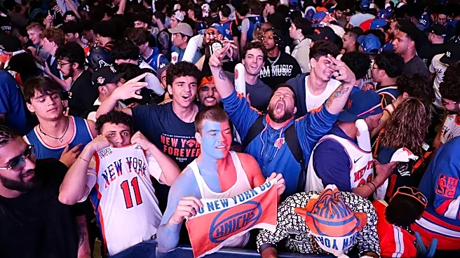 Police Snatches Camera From Local Reporter During Wild Celebrations on New York Streets